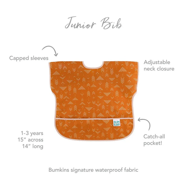 Bumkins Junior Bib (Available in 8 different designs)