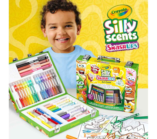 Crayola Silly Scents Smash Ups Mini Art Case