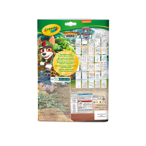 Crayola Colouring & Activity Pad with Markers - Paw Patrol