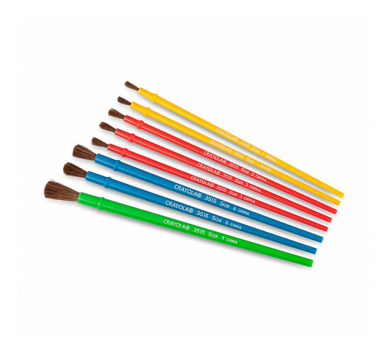 Crayola Paint Brush Set - 8 Count