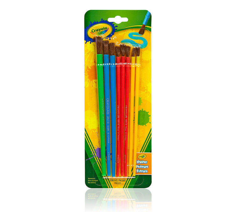 Crayola Paint Brush Set - 8 Count