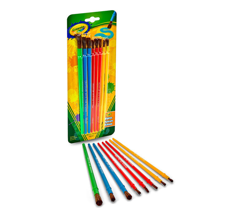 Crayola Paint Brush Set - 8 Count