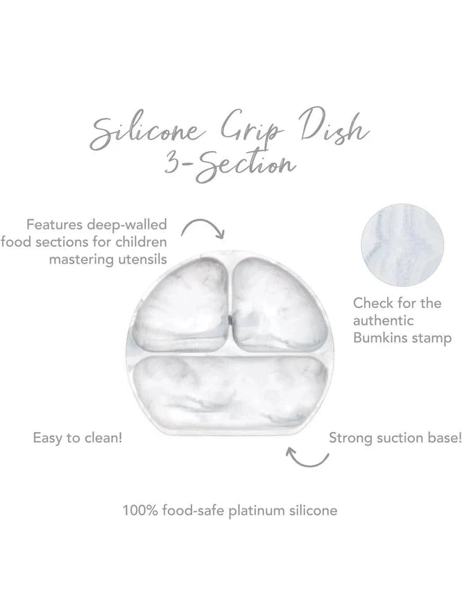 Bumkins Silicone Grip Dish (13 colors available)