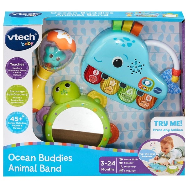 VTech Baby Ocean Buddies Animal Band Musical Toys Set