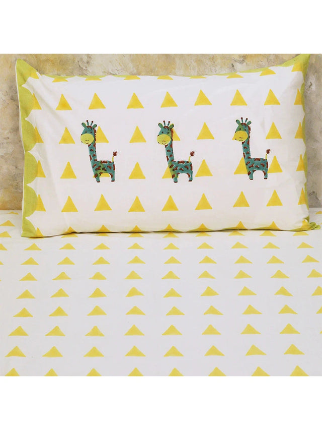 Bed Set- My Best Friend Gira the Giraffe- Yellow