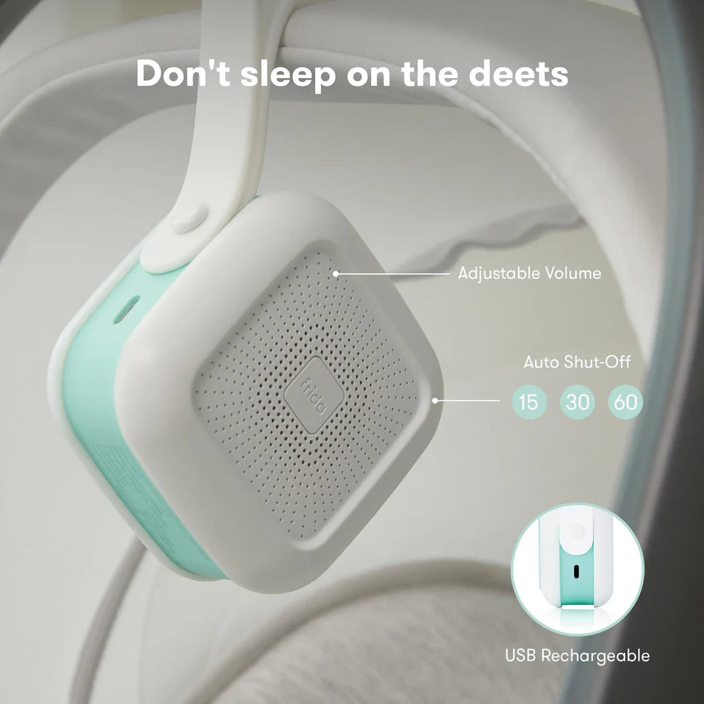 Frida baby 2-in-1 Portable Sound Machine + Nightlight - White