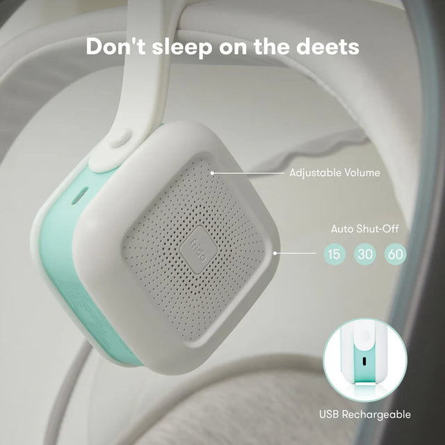 Frida baby 2-in-1 Portable Sound Machine + Nightlight - White