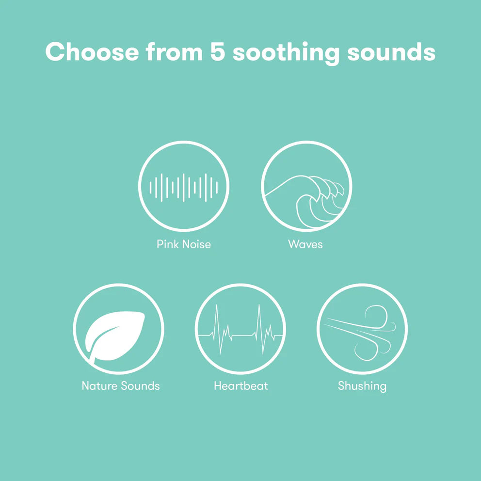 Frida baby 2-in-1 Portable Sound Machine + Nightlight - White