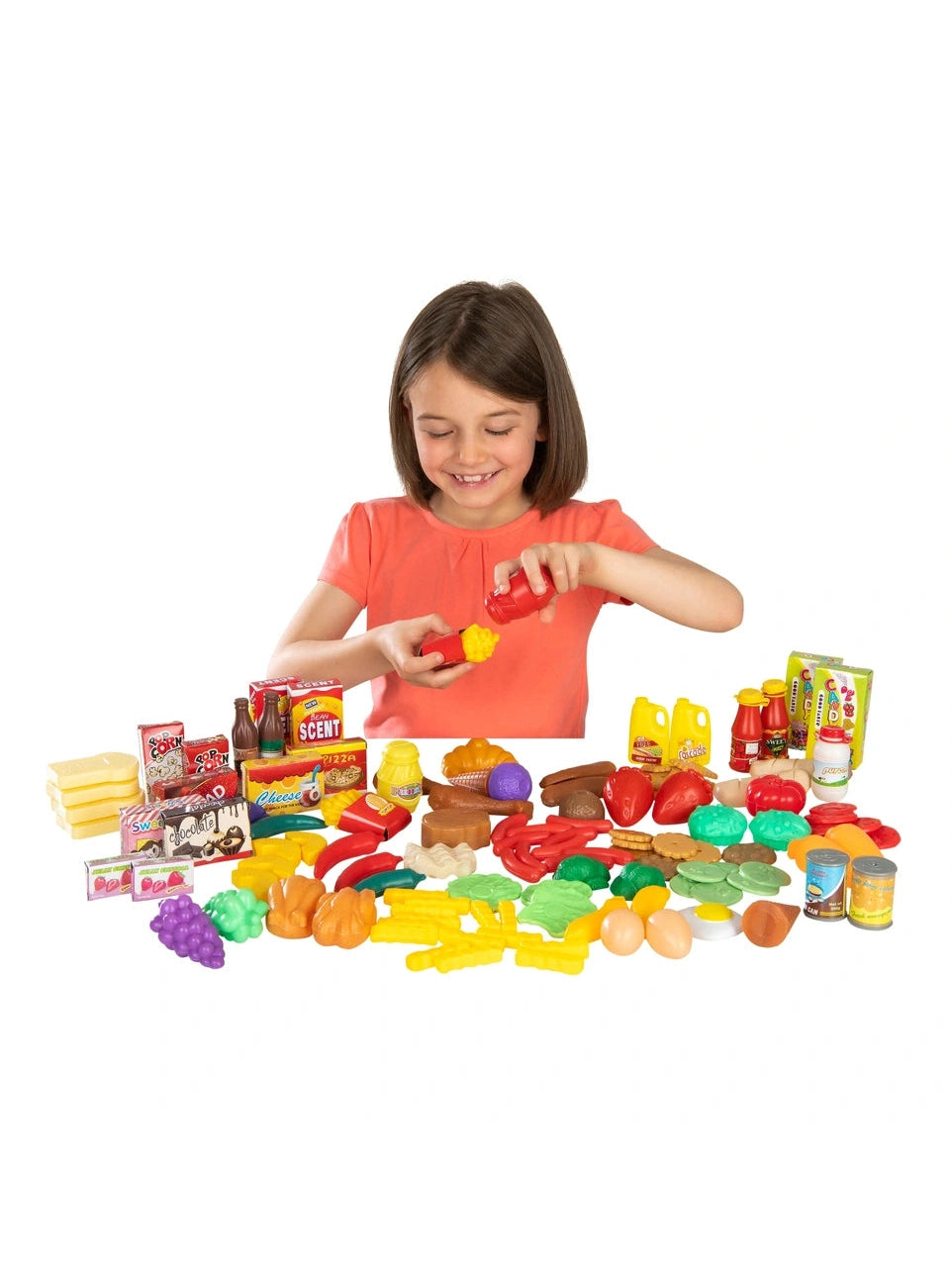 Kitchen Corner Play Food Set 120 Pieces