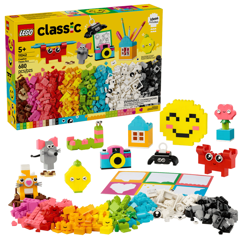 LEGO Classic Creative Happy Box 11042 - 680 Parts