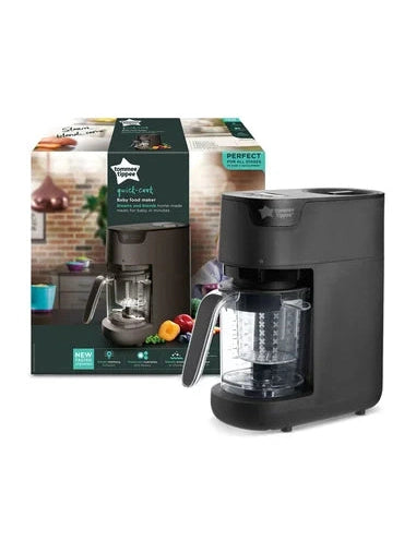 Tommee Tippee Quick-cook Baby Food Maker - Black