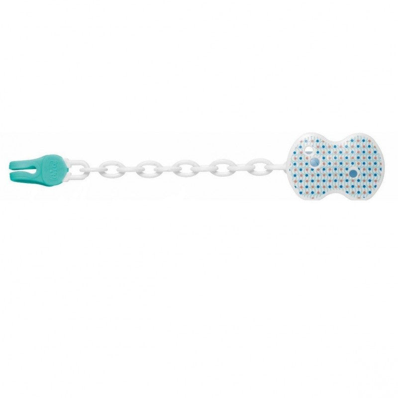 Chicco Pacifier Clip (0m+) - Blue (Available in 2 Shades)