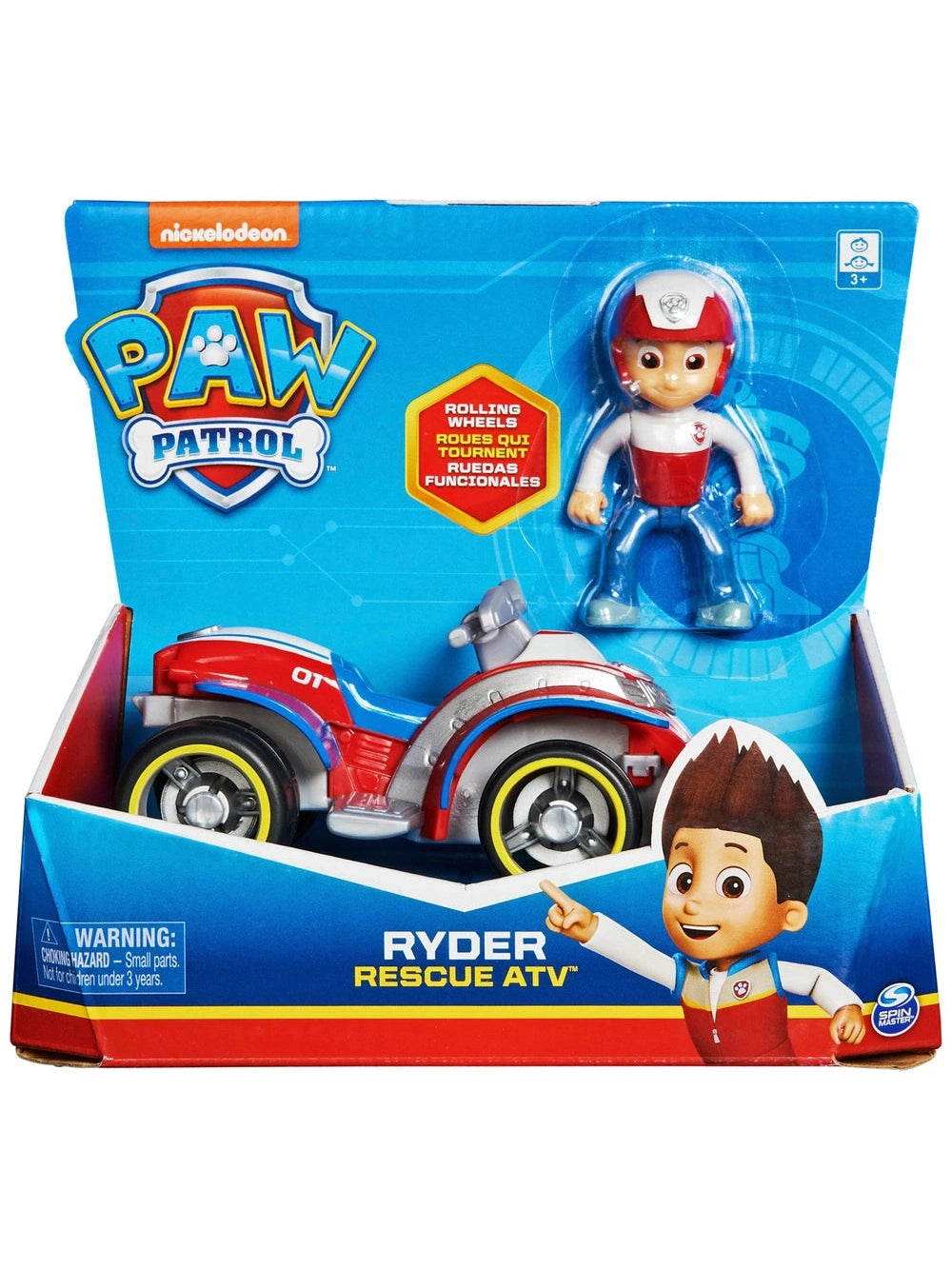 Paw Patrol Rescue Vehicle Ryder Rescue ATV