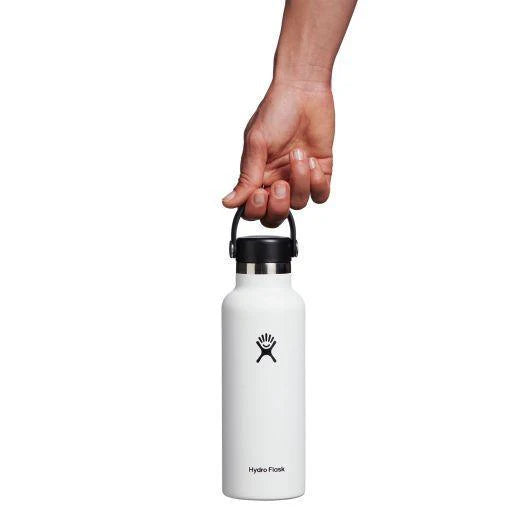 Hydro Flask 18 Oz Standard Flex Cap - 532ml -White