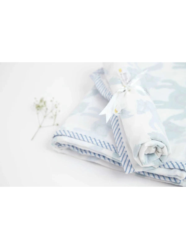 I am Going to the Circus Blanket - Teal