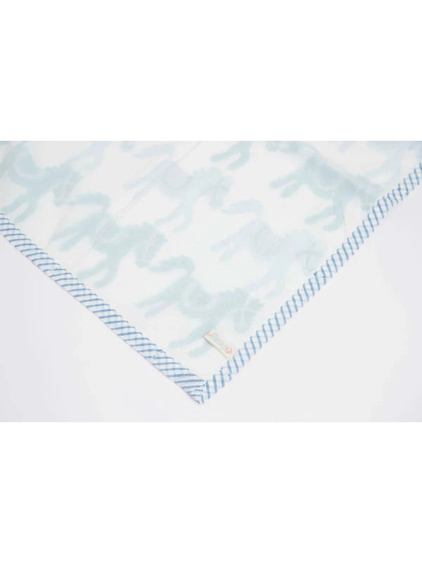 I am Going to the Circus Blanket - Teal