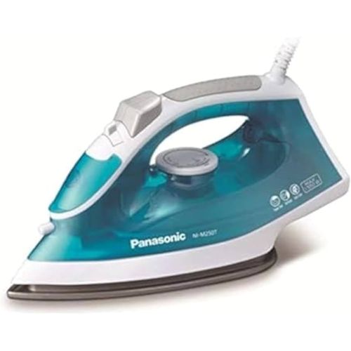 Panasonic 1550W Steam Iron, Tough, Smooth Ironing, Advanced Titanium Coated Soleplate
