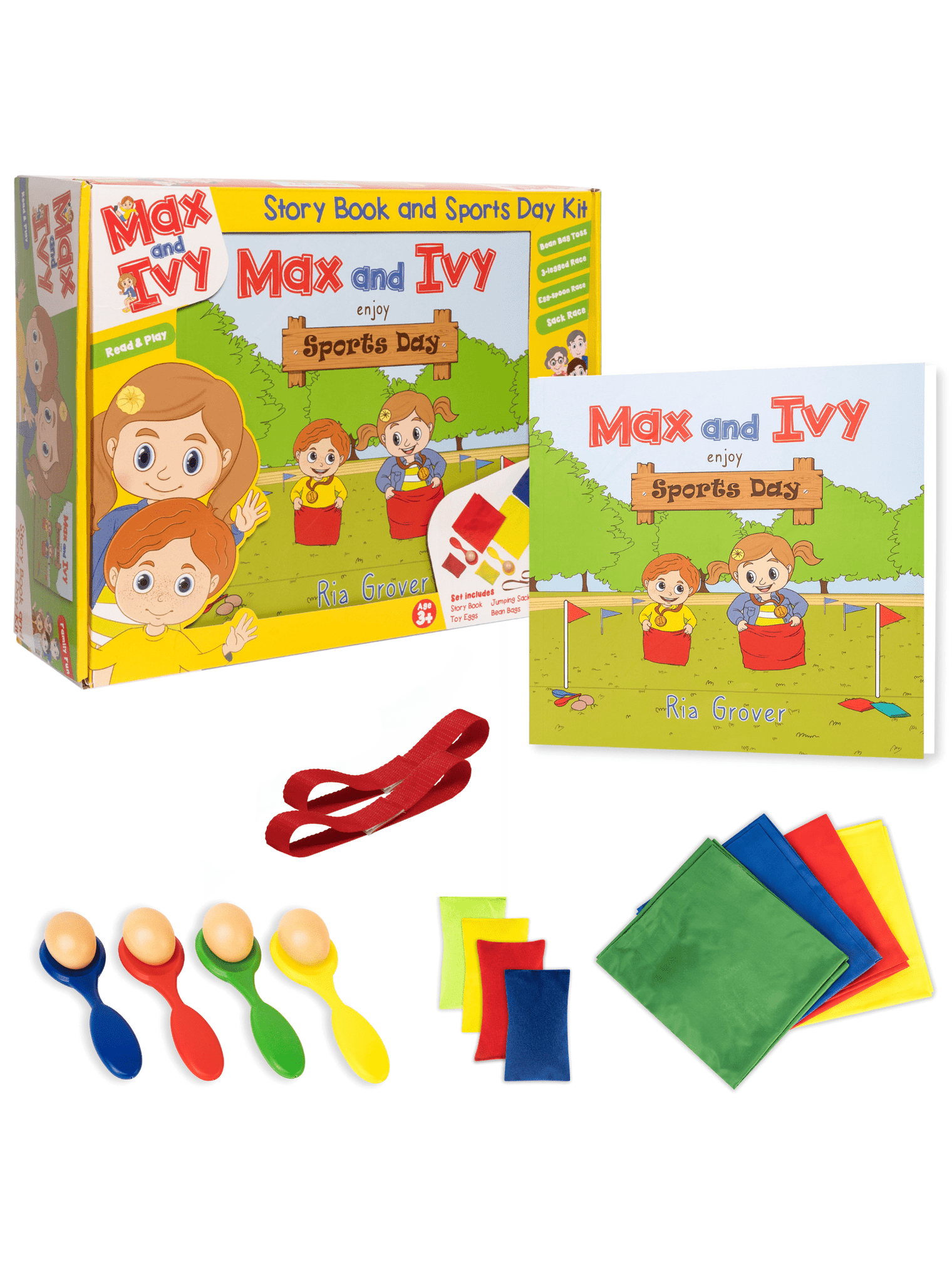 Max and Ivy enjoy Sports Day