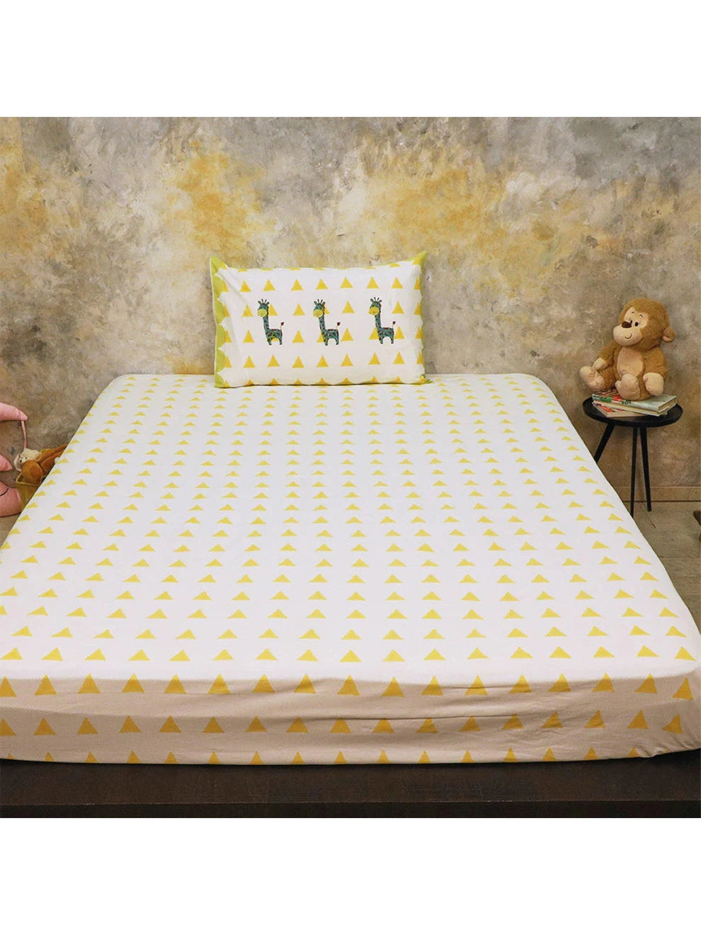 Bed Set- My Best Friend Gira the Giraffe- Yellow