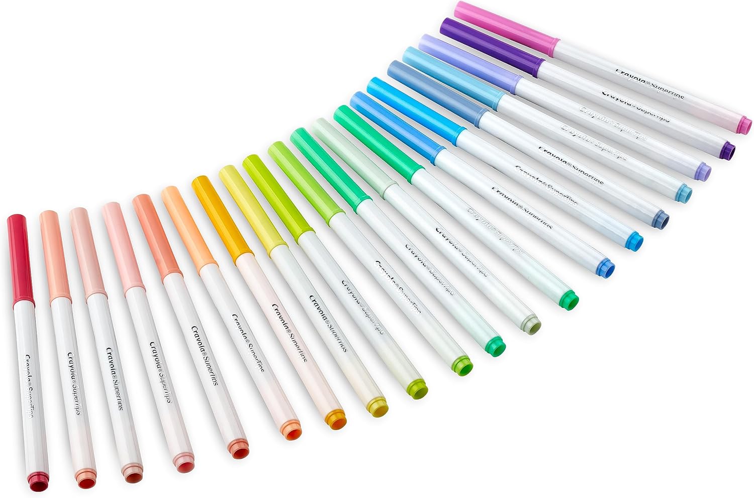Crayola 20 Supertips Washable Pastel Markers