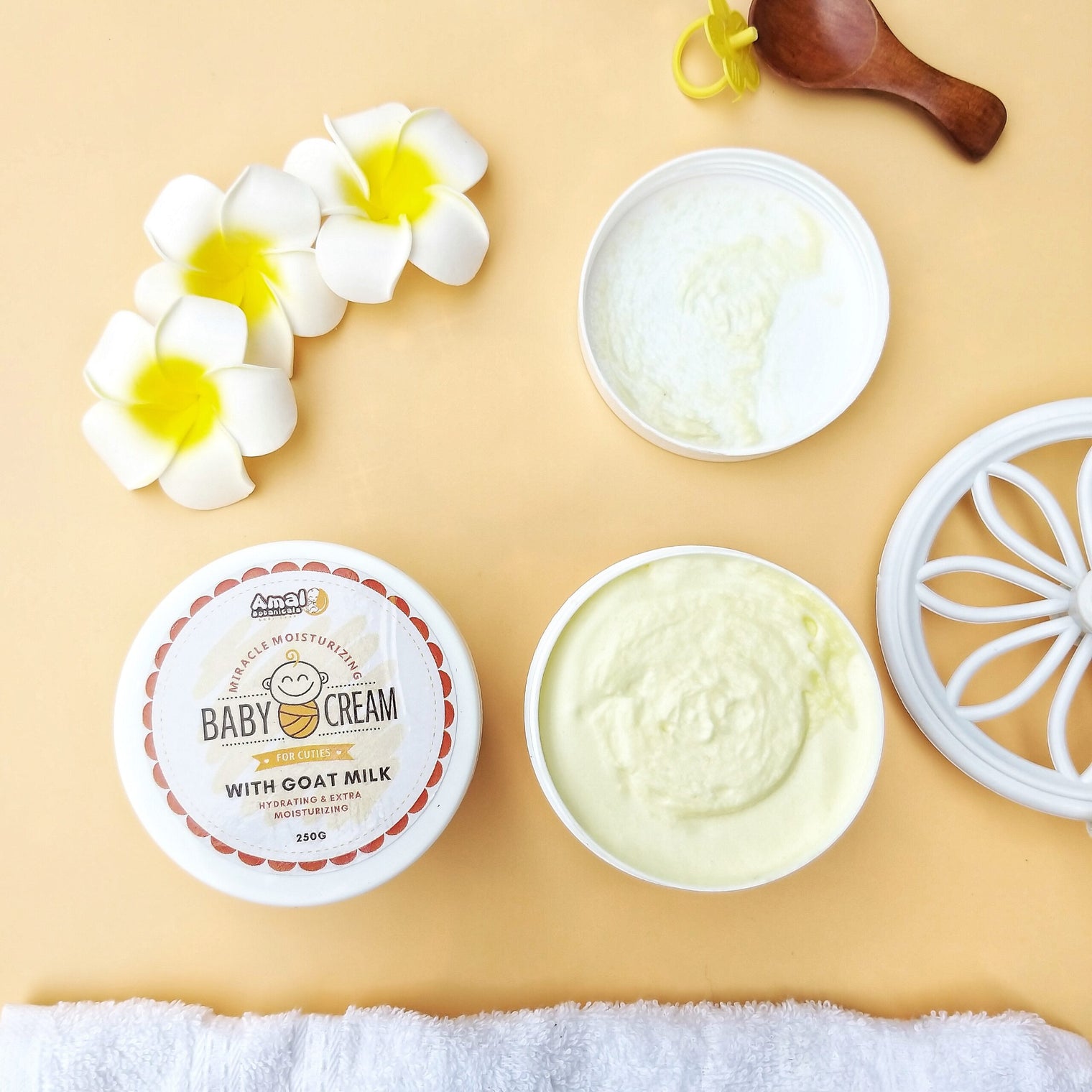 Amal Botanicals Miracle Moisturising Cream with Goatmilk- 250ml