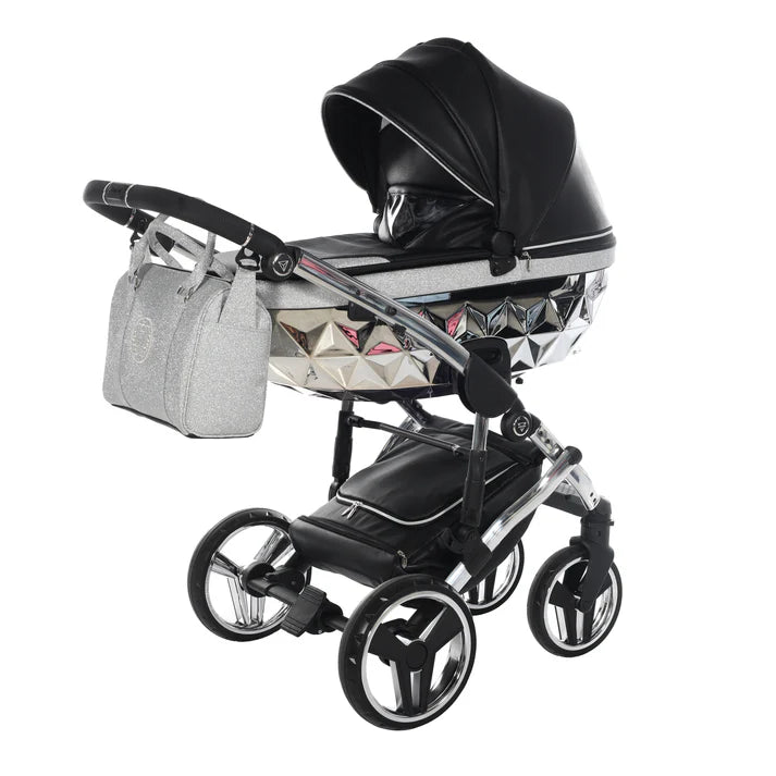 Junama Handcraft Glitter 3 in 1 Stroller