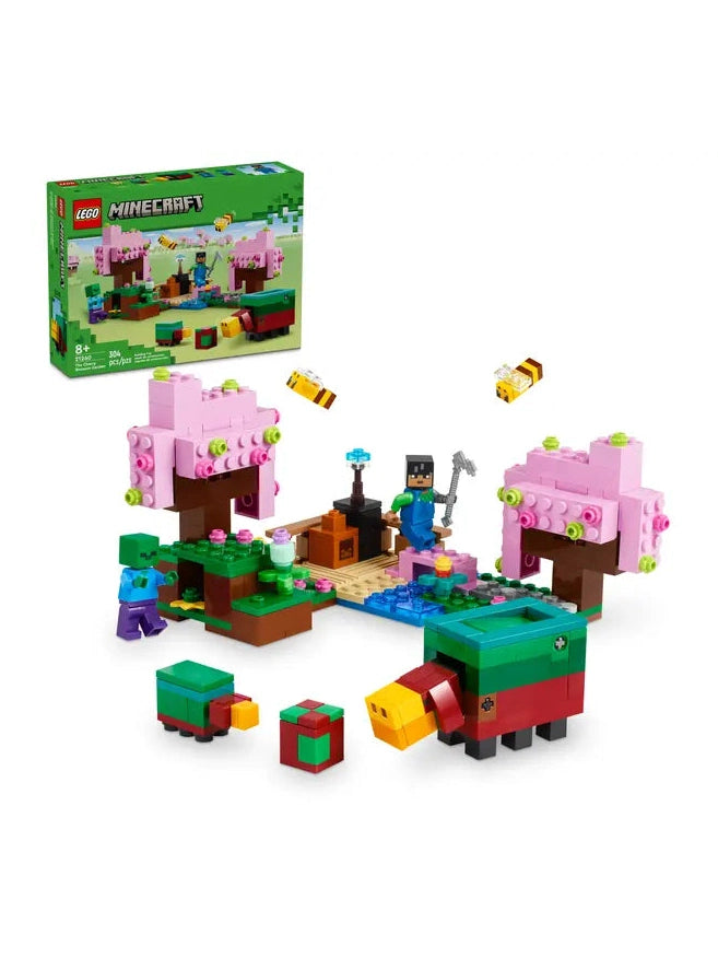 Lego Minecraft Cherry Blossom Garden
