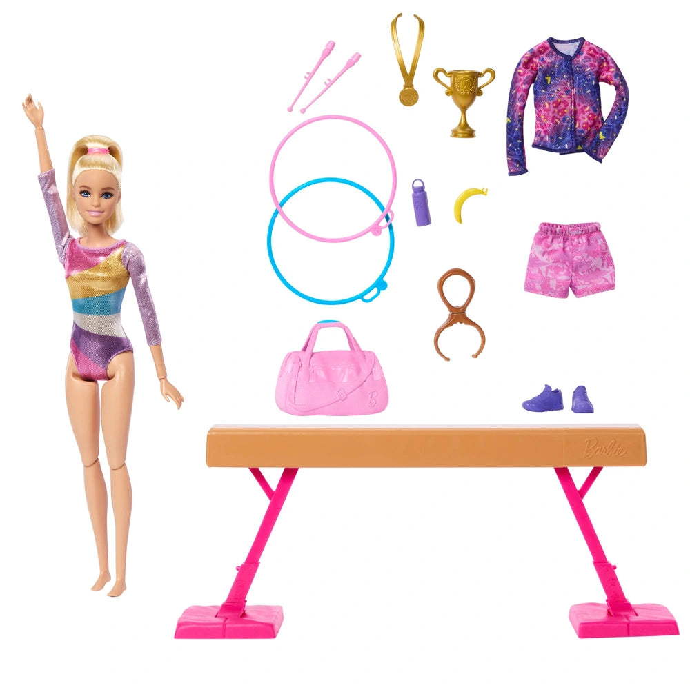 Barbie Careers Gymnastics Doll Playset