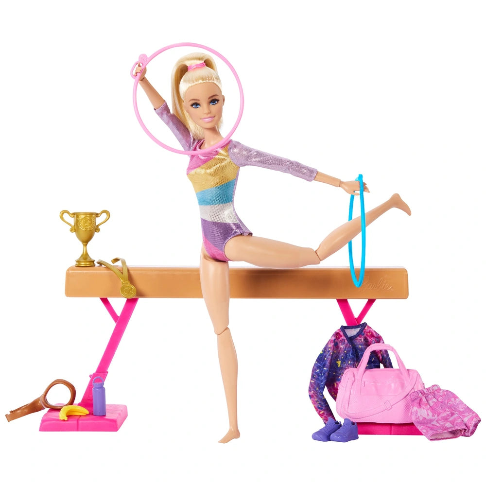 Barbie Careers Gymnastics Doll Playset