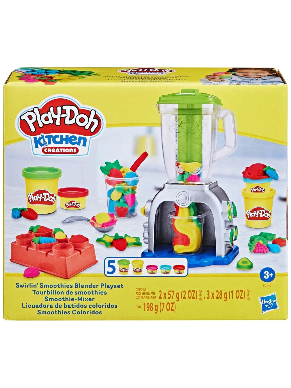 Play-Doh Kitchen Creations Swirlin Smoothie Blender Playset