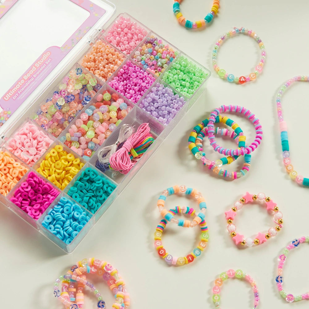 Ultimate Bead Studio Friendship Bracelet Kit 5,000 Pieces