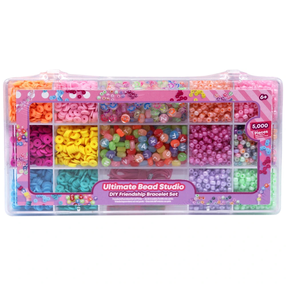 Ultimate Bead Studio Friendship Bracelet Kit 5,000 Pieces