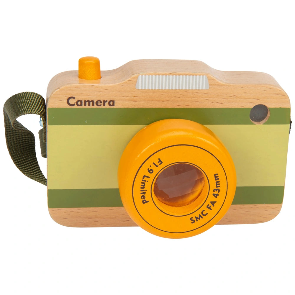 Squirrel Play Wooden Kaleidoscope Camera