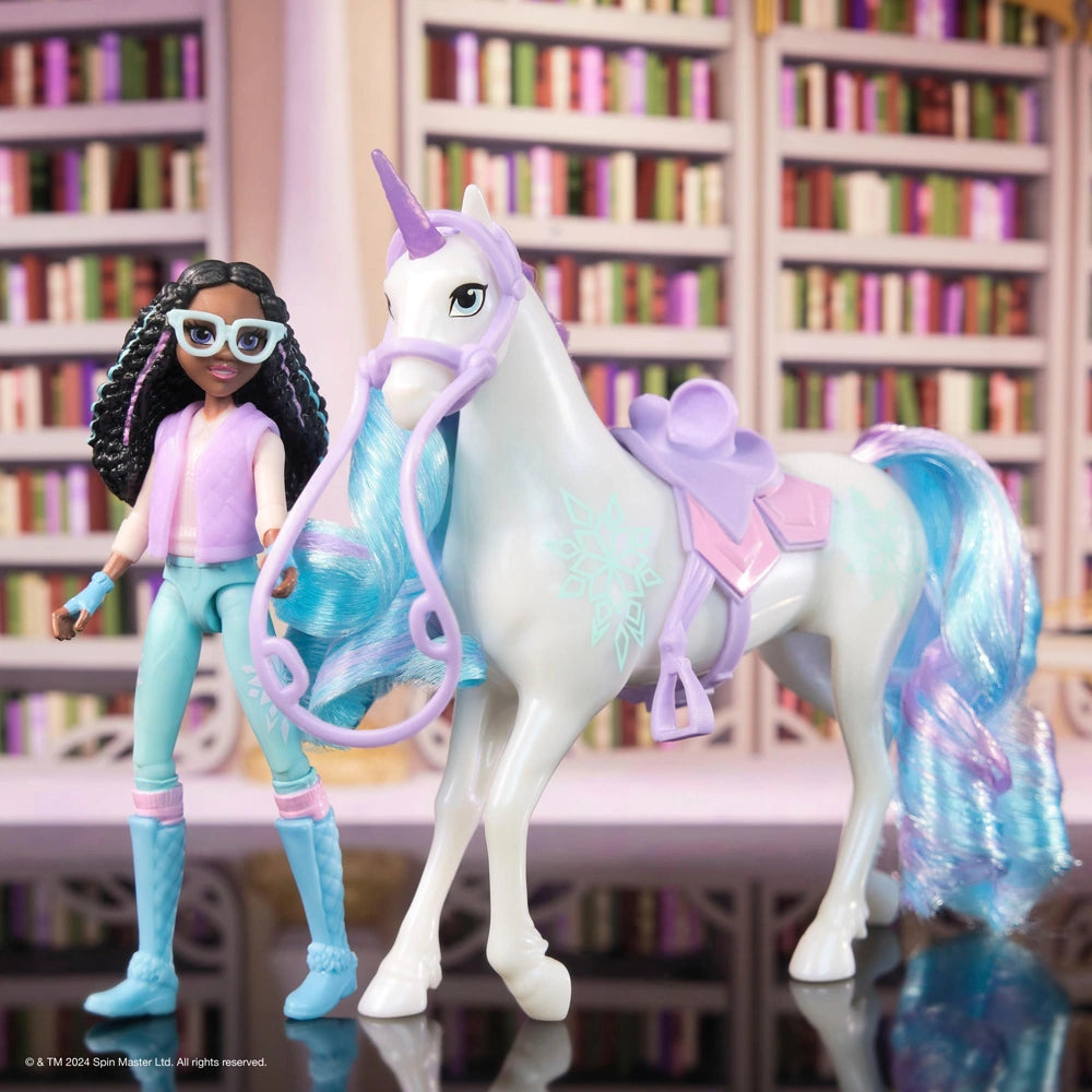Unicorn Academy Doll Layla & Glacier Set