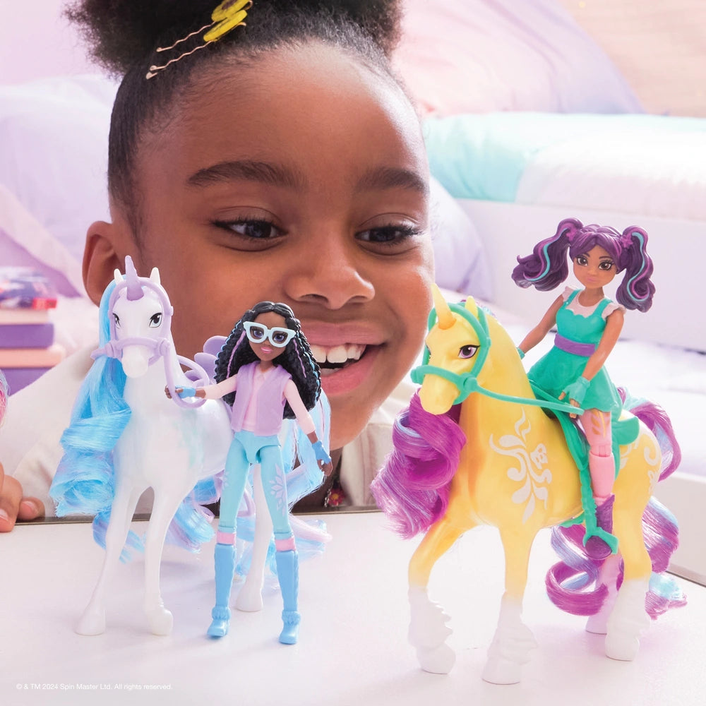 Unicorn Academy Doll Layla & Glacier Set