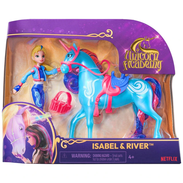 Unicorn Academy Doll Isbael & River Set