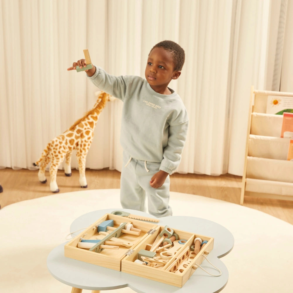 Squirrel Play Wooden Tool Box 33 Piece Set