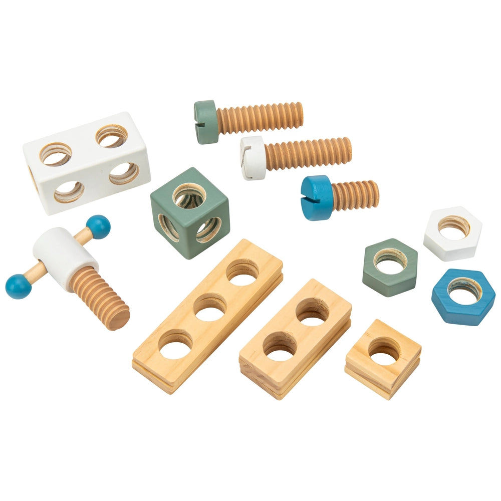 Squirrel Play Wooden Tool Box 33 Piece Set