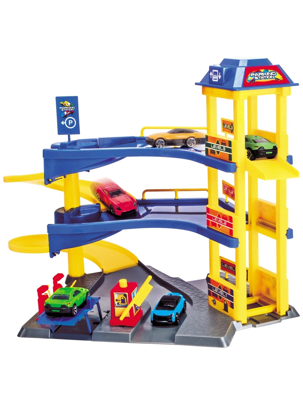 Parking Station with Car