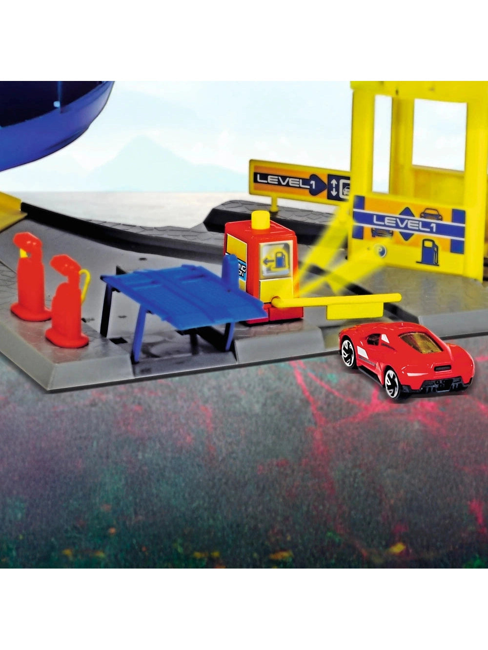 Parking Station with Car