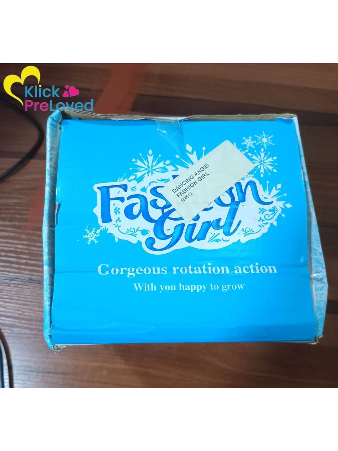 PreLoved Fashion Girl Robot Doll with 3D Lights and Music (Brand New)