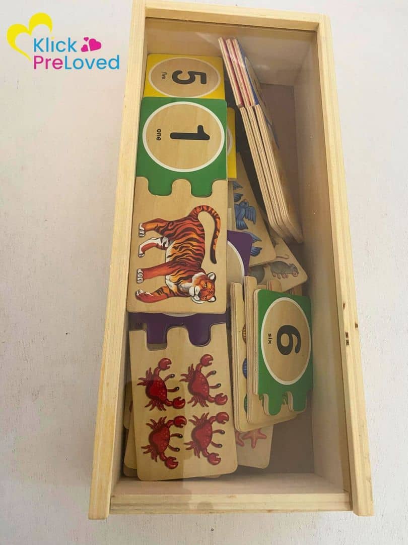 PreLoved Melissa & Doug Montessori Puzzle Ages 4+ (Gently Used)