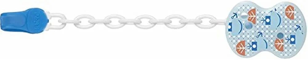 Chicco Pacifier Clip (0m+) - Blue (Available in 2 Shades)