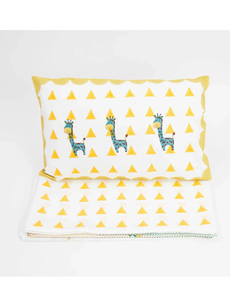 Bed Set- My Best Friend Gira the Giraffe- Yellow
