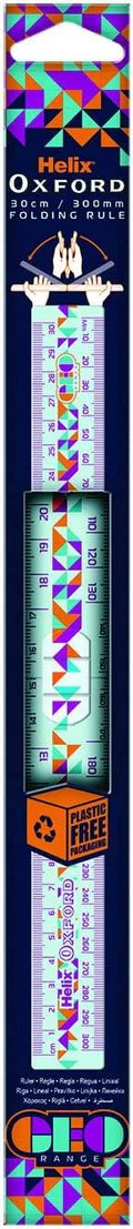 Helix Oxford Geo Folding Ruler - 30cm