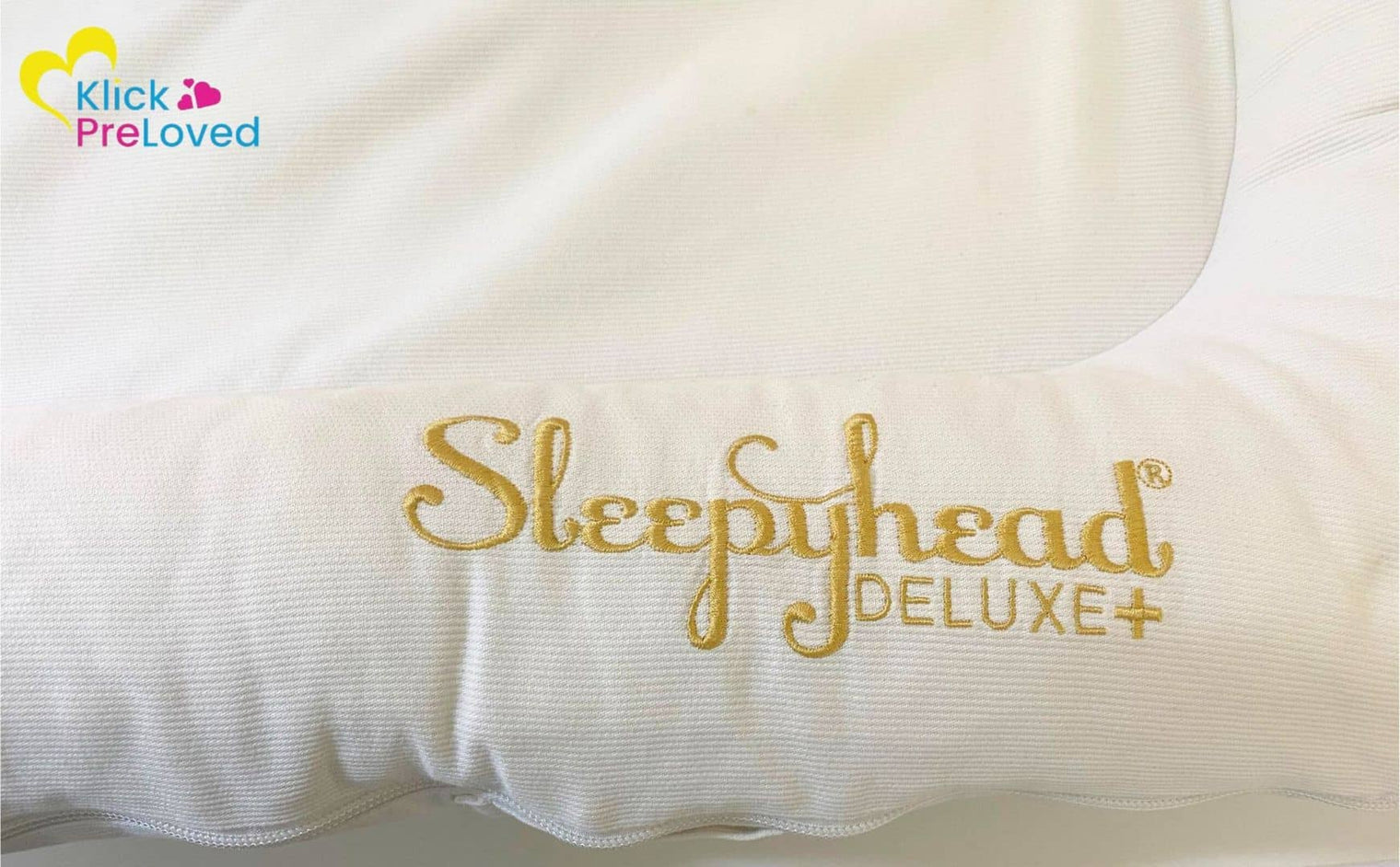 PreLoved Sleepyhead Deluxe with a Storage Bag - White (Gently Used)