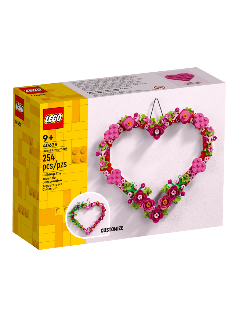 LEGO Heart Ornament 40638 - 254 Parts