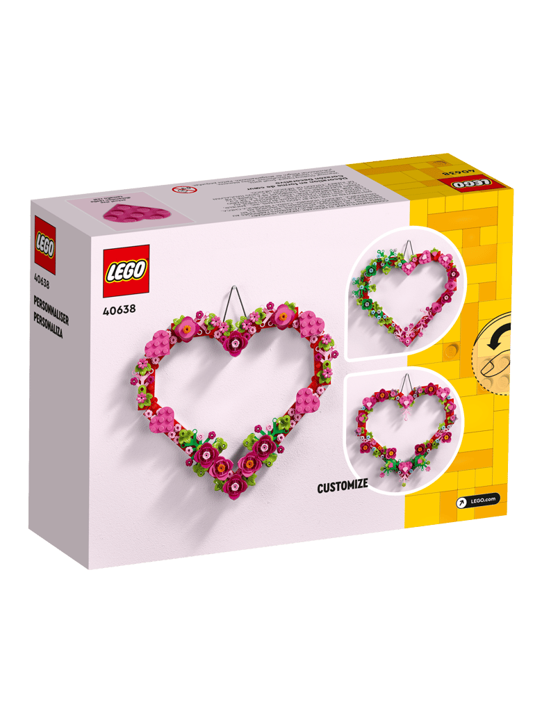 LEGO Heart Ornament 40638 - 254 Parts