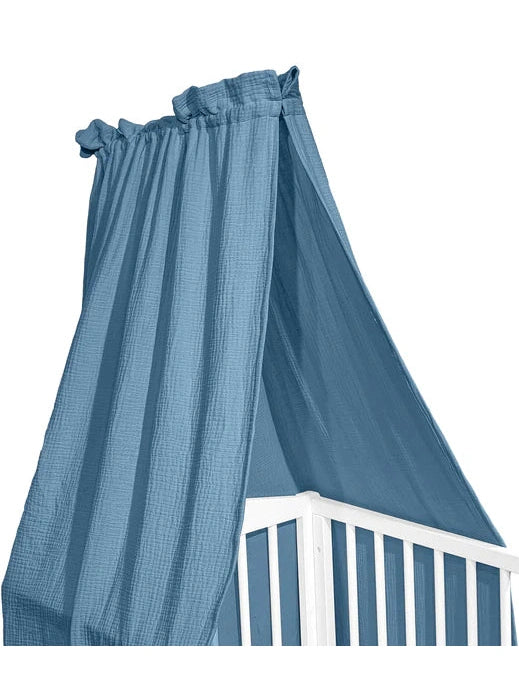 Muslin Crib Canopy with the Canopy Support (4 colors available)