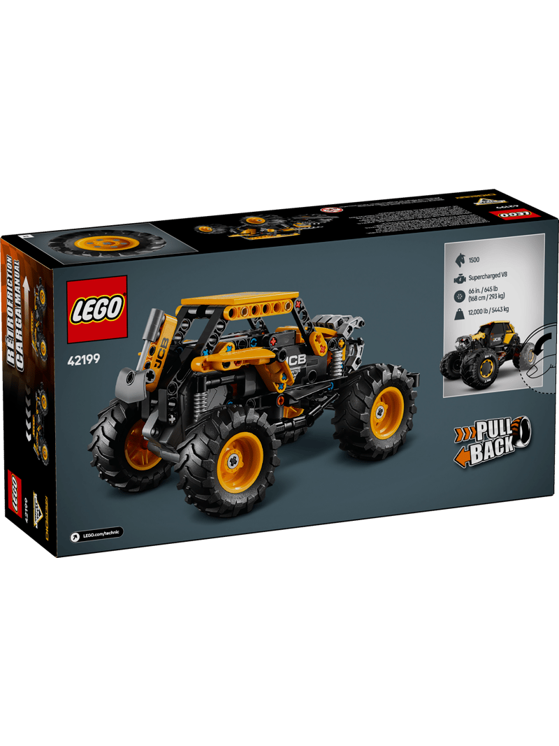 LEGO TECHNIC Monster Jam™ DIGatron™ with Manual Pull Motor 42199 - 218 Parts
